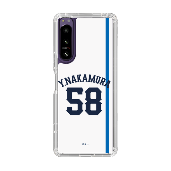スリムプロテクションケース［ 埼玉西武ライオンズ- #58 NAKAMURA - ホーム ］