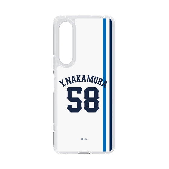 スリムプロテクションケース［ 埼玉西武ライオンズ- #58 NAKAMURA - ホーム ］