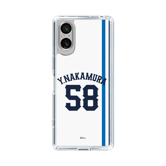スリムプロテクションケース［ 埼玉西武ライオンズ- #58 NAKAMURA - ホーム ］