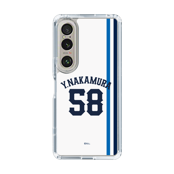 スリムプロテクションケース［ 埼玉西武ライオンズ- #58 NAKAMURA - ホーム ］