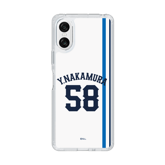 スリムプロテクションケース［ 埼玉西武ライオンズ- #58 NAKAMURA - ホーム ］