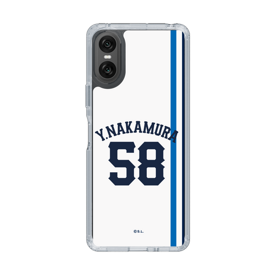 スリムプロテクションケース［ 埼玉西武ライオンズ- #58 NAKAMURA - ホーム ］