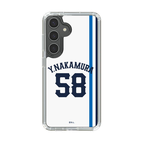 スリムプロテクションケース［ 埼玉西武ライオンズ- #58 NAKAMURA - ホーム ］