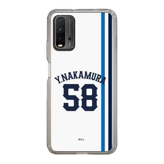 スリムプロテクションケース［ 埼玉西武ライオンズ- #58 NAKAMURA - ホーム ］