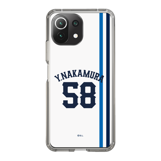 スリムプロテクションケース［ 埼玉西武ライオンズ- #58 NAKAMURA - ホーム ］