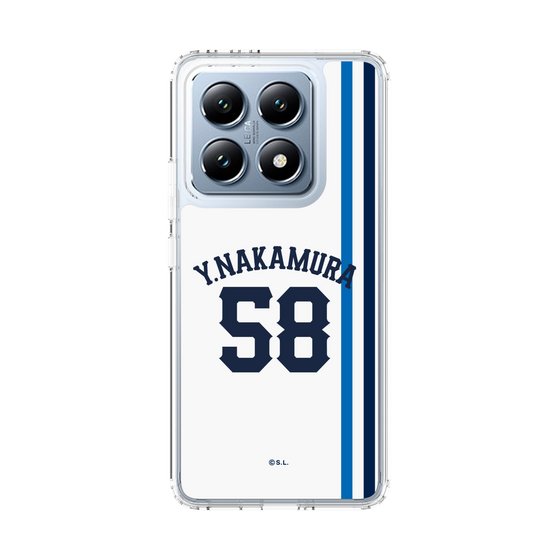 スリムプロテクションケース［ 埼玉西武ライオンズ- #58 NAKAMURA - ホーム ］