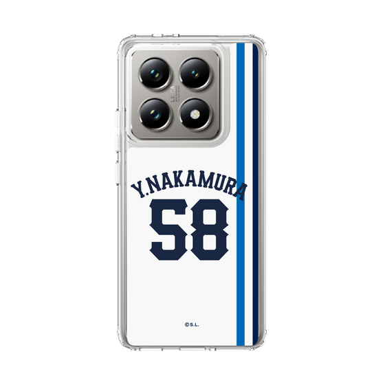 スリムプロテクションケース［ 埼玉西武ライオンズ- #58 NAKAMURA - ホーム ］