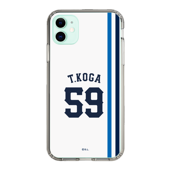 スリムプロテクションケース［ 埼玉西武ライオンズ- #59 KOGA - ホーム ］