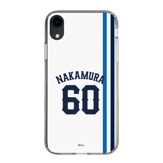 スリムプロテクションケース［ 埼玉西武ライオンズ- #60 NAKAMURA - ホーム ］