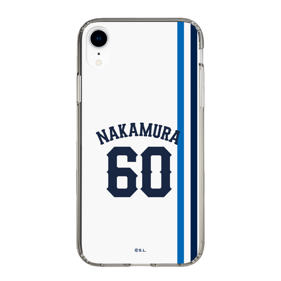 スリムプロテクションケース［ 埼玉西武ライオンズ- #60 NAKAMURA - ホーム ］