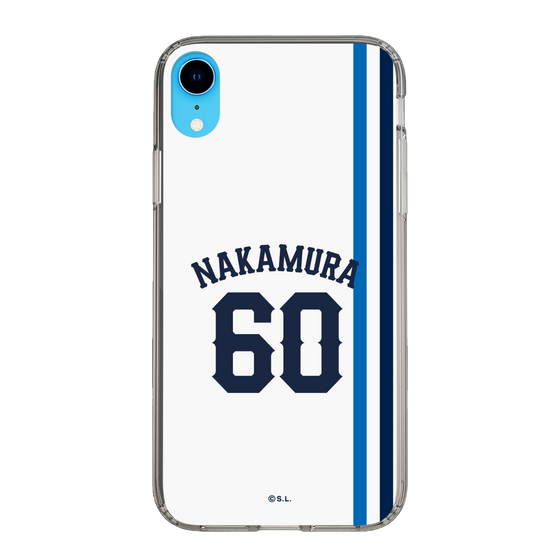 スリムプロテクションケース［ 埼玉西武ライオンズ- #60 NAKAMURA - ホーム ］
