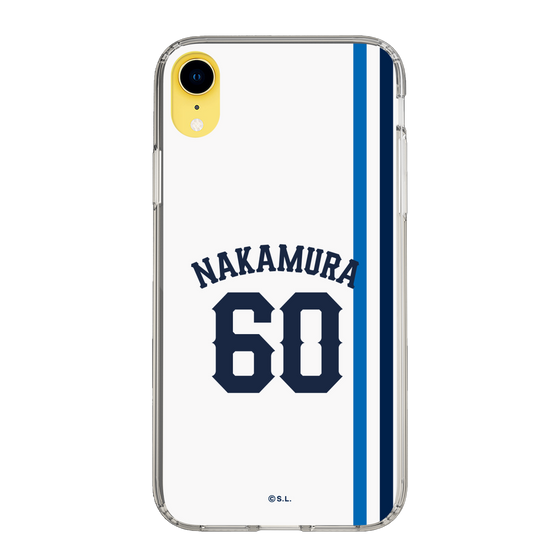 スリムプロテクションケース［ 埼玉西武ライオンズ- #60 NAKAMURA - ホーム ］