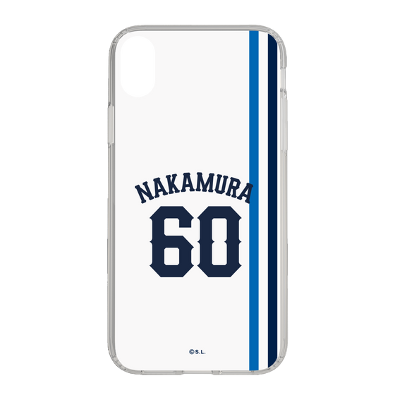 スリムプロテクションケース［ 埼玉西武ライオンズ- #60 NAKAMURA - ホーム ］