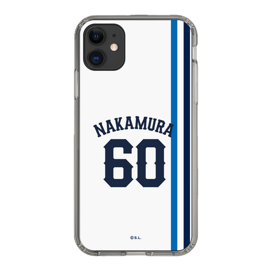 スリムプロテクションケース［ 埼玉西武ライオンズ- #60 NAKAMURA - ホーム ］