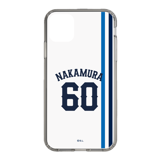 スリムプロテクションケース［ 埼玉西武ライオンズ- #60 NAKAMURA - ホーム ］