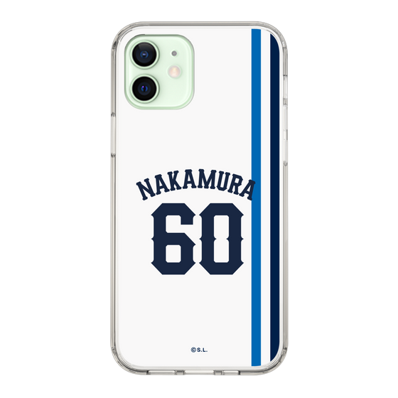 スリムプロテクションケース［ 埼玉西武ライオンズ- #60 NAKAMURA - ホーム ］