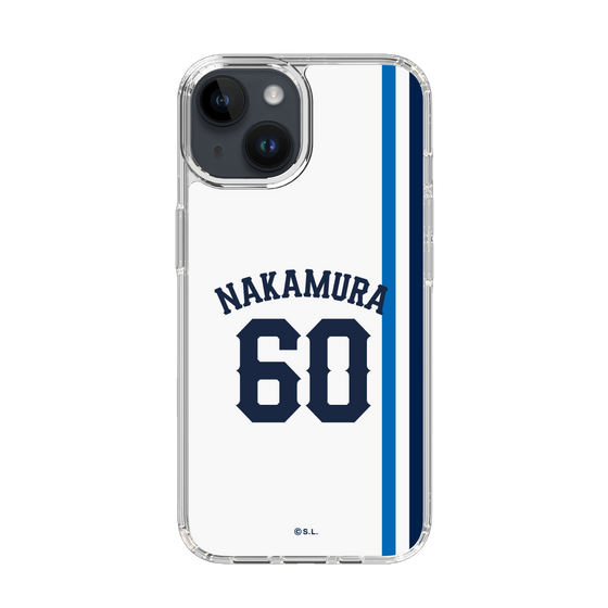 スリムプロテクションケース［ 埼玉西武ライオンズ- #60 NAKAMURA - ホーム ］