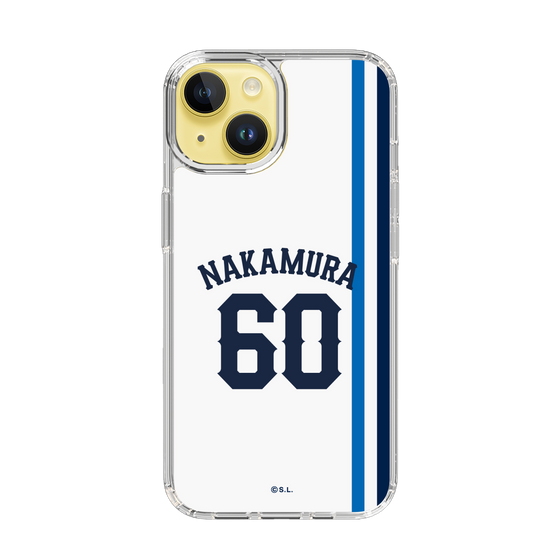 スリムプロテクションケース［ 埼玉西武ライオンズ- #60 NAKAMURA - ホーム ］