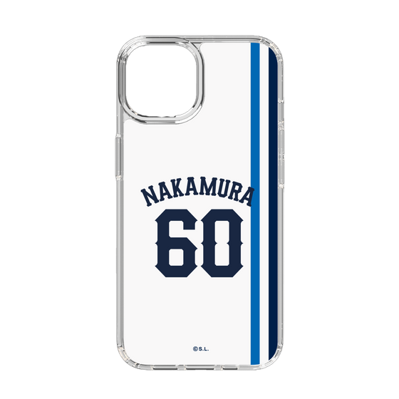 スリムプロテクションケース［ 埼玉西武ライオンズ- #60 NAKAMURA - ホーム ］