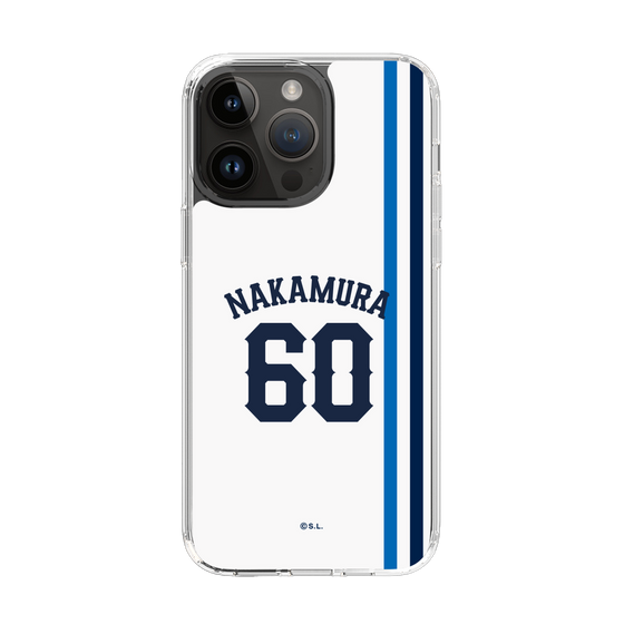 スリムプロテクションケース［ 埼玉西武ライオンズ- #60 NAKAMURA - ホーム ］