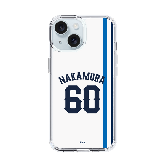 スリムプロテクションケース［ 埼玉西武ライオンズ- #60 NAKAMURA - ホーム ］