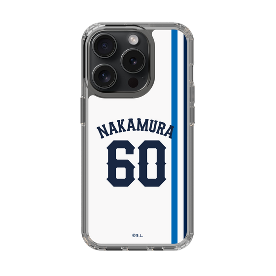 スリムプロテクションケース［ 埼玉西武ライオンズ- #60 NAKAMURA - ホーム ］