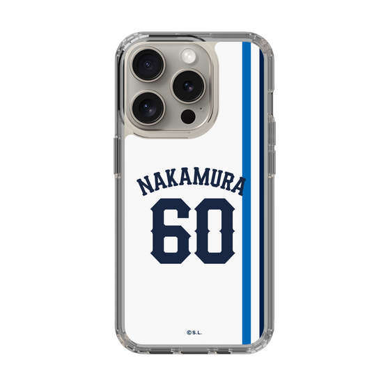 スリムプロテクションケース［ 埼玉西武ライオンズ- #60 NAKAMURA - ホーム ］