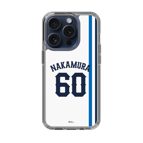 スリムプロテクションケース［ 埼玉西武ライオンズ- #60 NAKAMURA - ホーム ］