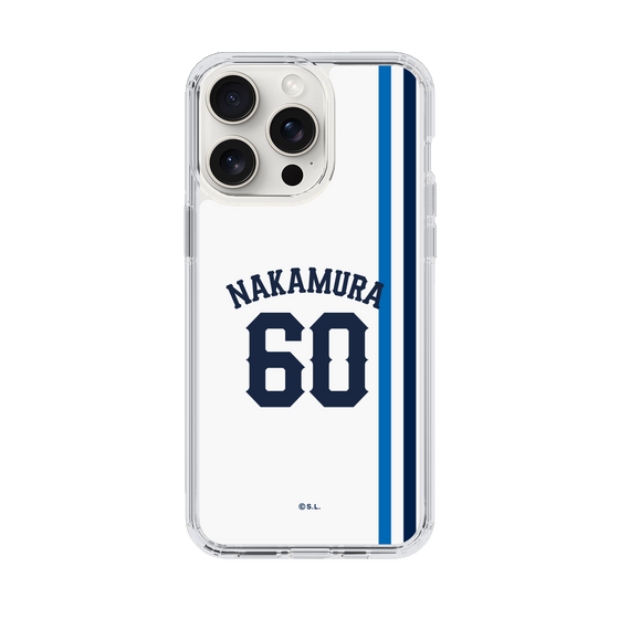 スリムプロテクションケース［ 埼玉西武ライオンズ- #60 NAKAMURA - ホーム ］
