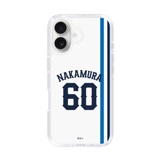 スリムプロテクションケース［ 埼玉西武ライオンズ- #60 NAKAMURA - ホーム ］