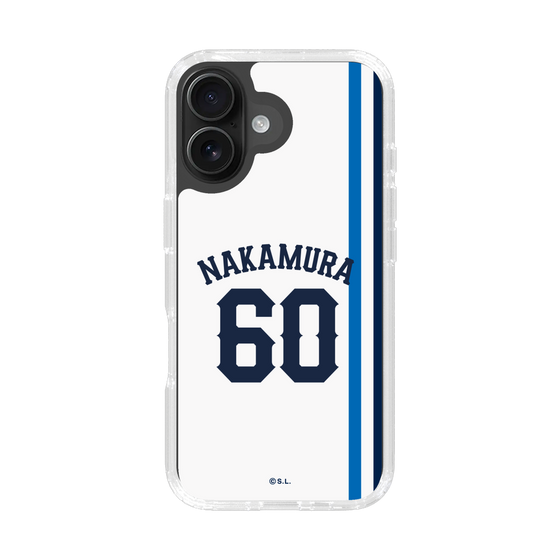 スリムプロテクションケース［ 埼玉西武ライオンズ- #60 NAKAMURA - ホーム ］