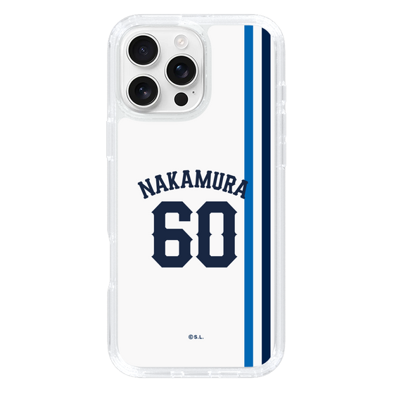 スリムプロテクションケース［ 埼玉西武ライオンズ- #60 NAKAMURA - ホーム ］