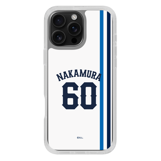 スリムプロテクションケース［ 埼玉西武ライオンズ- #60 NAKAMURA - ホーム ］