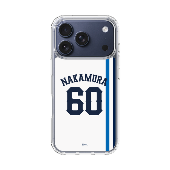 スリムプロテクションケース［ 埼玉西武ライオンズ- #60 NAKAMURA - ホーム ］