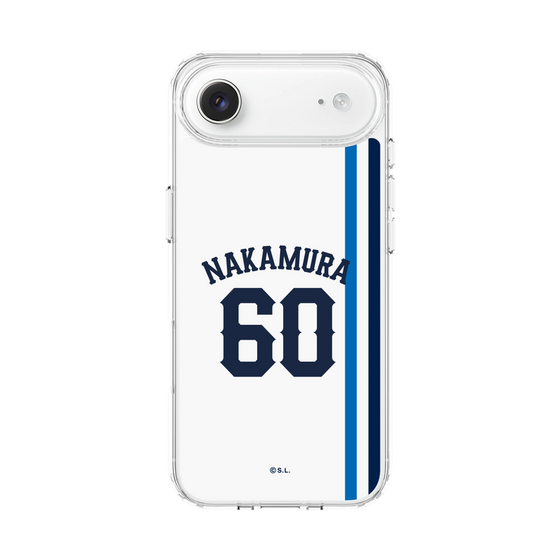 スリムプロテクションケース［ 埼玉西武ライオンズ- #60 NAKAMURA - ホーム ］