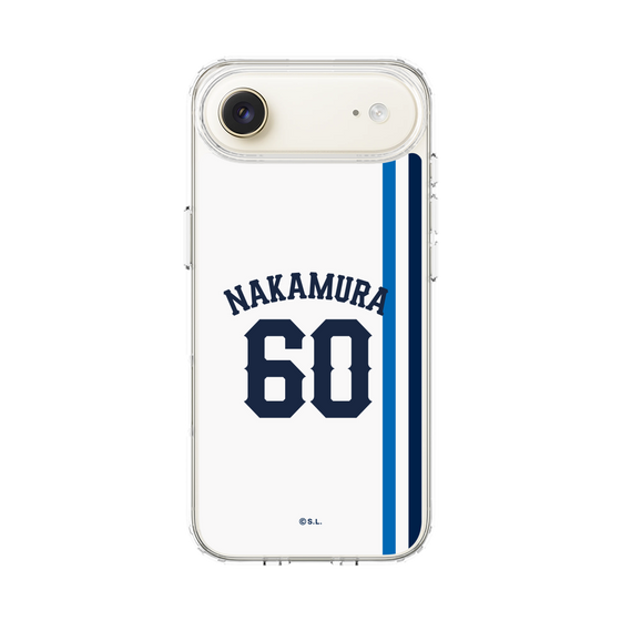 スリムプロテクションケース［ 埼玉西武ライオンズ- #60 NAKAMURA - ホーム ］