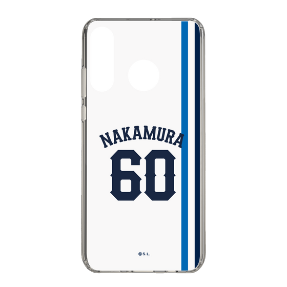 スリムプロテクションケース［ 埼玉西武ライオンズ- #60 NAKAMURA - ホーム ］