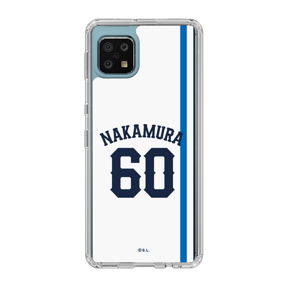 スリムプロテクションケース［ 埼玉西武ライオンズ- #60 NAKAMURA - ホーム ］