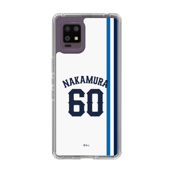 スリムプロテクションケース［ 埼玉西武ライオンズ- #60 NAKAMURA - ホーム ］