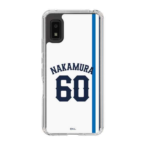 スリムプロテクションケース［ 埼玉西武ライオンズ- #60 NAKAMURA - ホーム ］