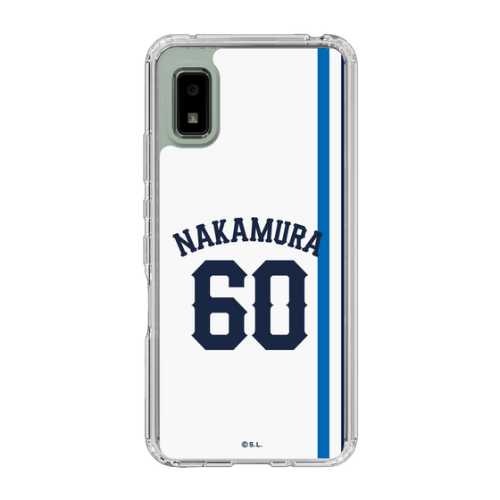 スリムプロテクションケース［ 埼玉西武ライオンズ- #60 NAKAMURA - ホーム ］