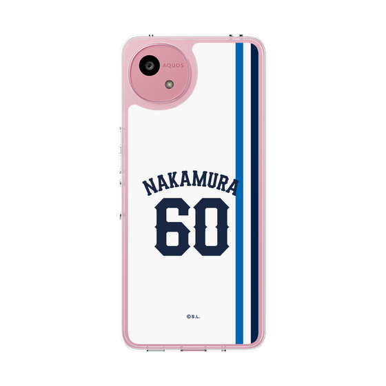 スリムプロテクションケース［ 埼玉西武ライオンズ- #60 NAKAMURA - ホーム ］