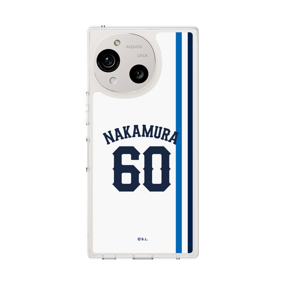 スリムプロテクションケース［ 埼玉西武ライオンズ- #60 NAKAMURA - ホーム ］
