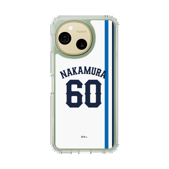 スリムプロテクションケース［ 埼玉西武ライオンズ- #60 NAKAMURA - ホーム ］