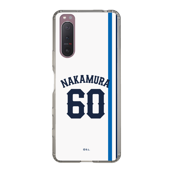 スリムプロテクションケース［ 埼玉西武ライオンズ- #60 NAKAMURA - ホーム ］