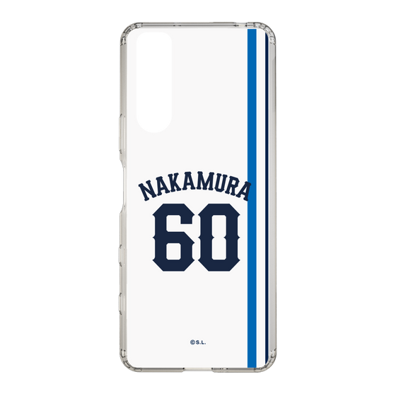 スリムプロテクションケース［ 埼玉西武ライオンズ- #60 NAKAMURA - ホーム ］