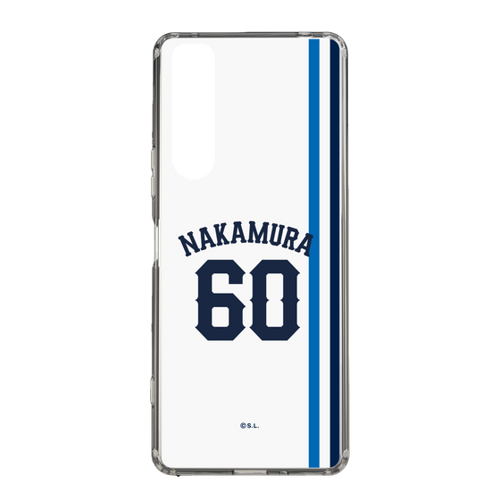 スリムプロテクションケース［ 埼玉西武ライオンズ- #60 NAKAMURA - ホーム ］