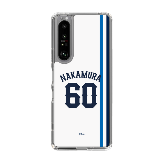 スリムプロテクションケース［ 埼玉西武ライオンズ- #60 NAKAMURA - ホーム ］