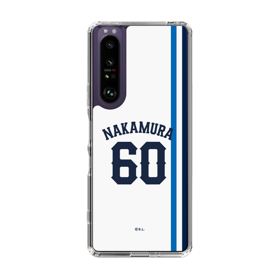 スリムプロテクションケース［ 埼玉西武ライオンズ- #60 NAKAMURA - ホーム ］