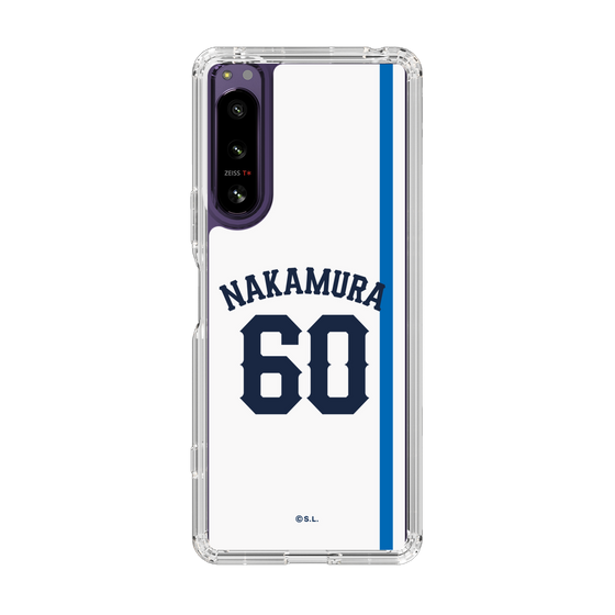 スリムプロテクションケース［ 埼玉西武ライオンズ- #60 NAKAMURA - ホーム ］
